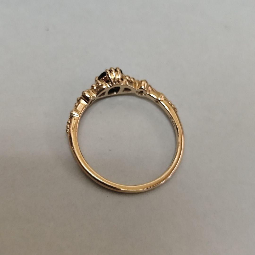 NOJESS K10 緑金石 ペリドット リング NOJESS K10 緑金石 ペリドット リング