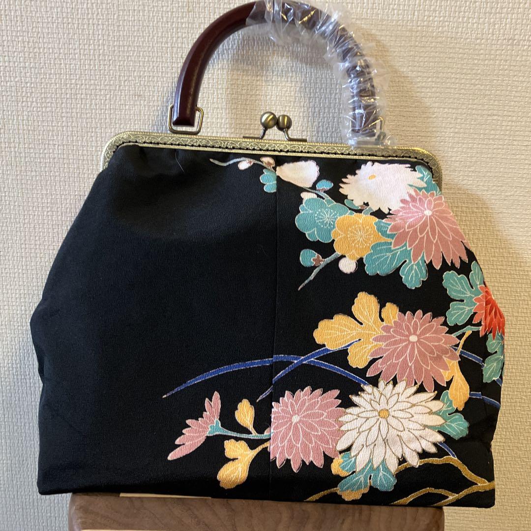 がま口バッグ