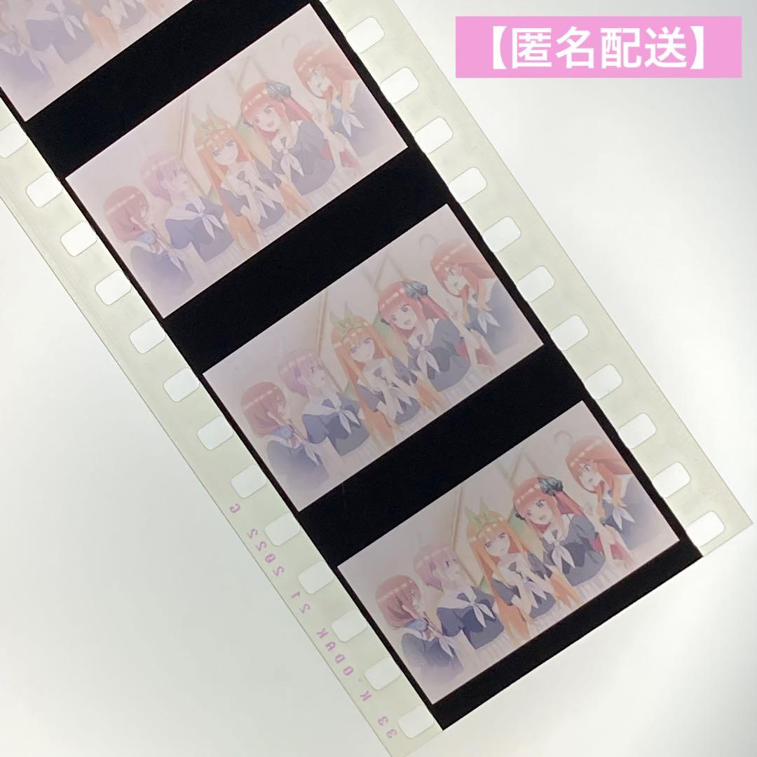 時間指定不可 映画 特典 五等分の花嫁 生コマフィルム 二乃 三玖 映画 五等分の花嫁 特典 生コマフィルム shinei-sw.jp