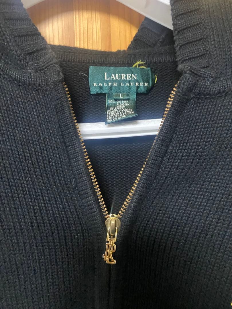 ポロラルフローレン　ニットジップパーカー