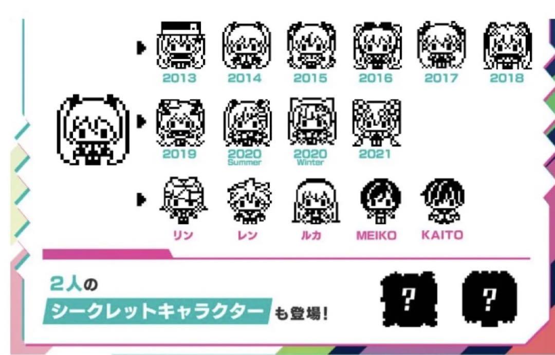 ピアプロキャラクターズ×たまごっち 初音ミクっち キュートミク