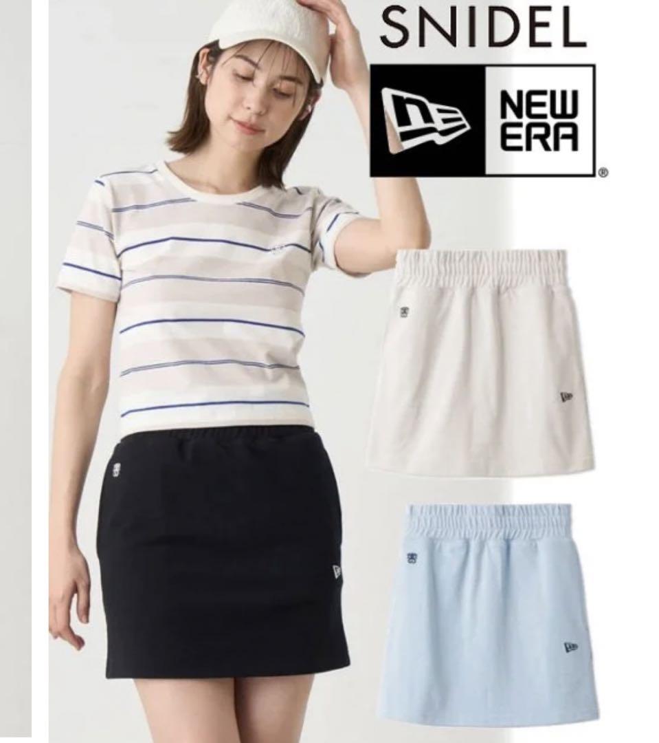 新品入荷 2024春夏. （スナイデル）NEWERAエンブレムスカート snidel スカート
