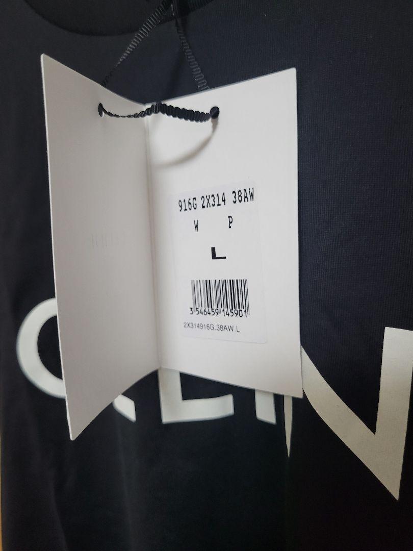 新品未使用】CELINE Tシャツ / コットン ブラック Lサイズ