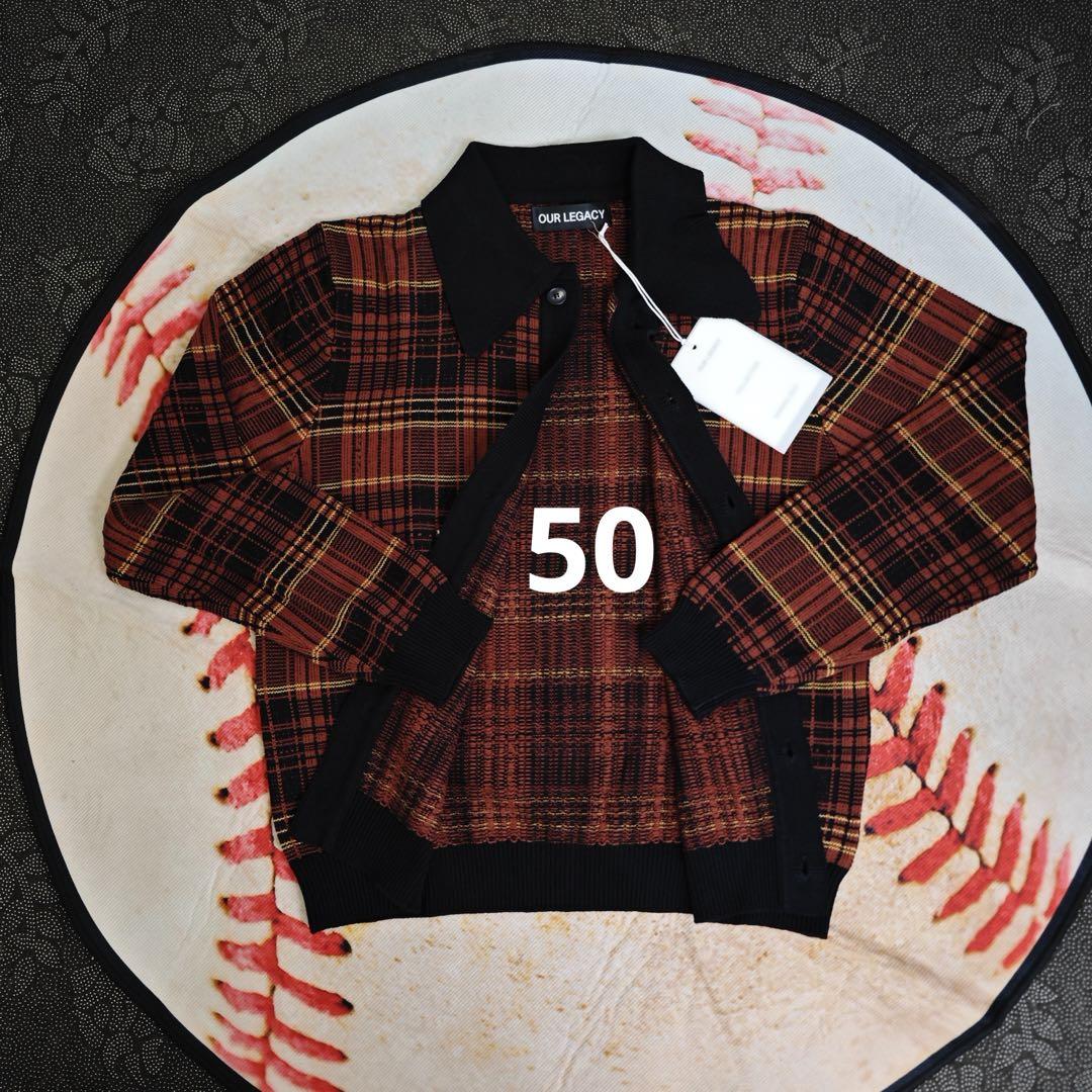 Our Legacy Eveing Polo ニットコートです メンズ Our Legacy Eveing Polo ニットコートです メンズ