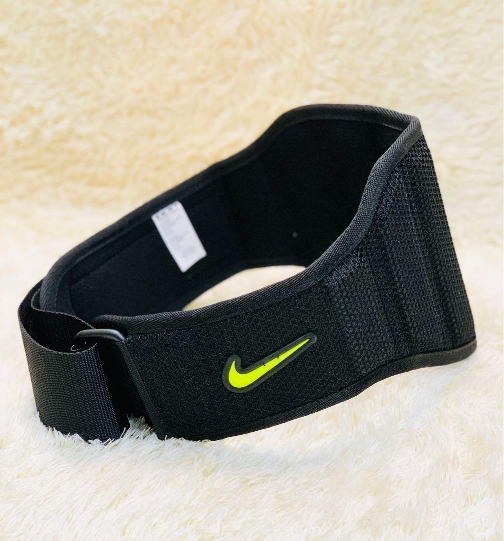 【M】ナイキ NIKE トレーニングベルト　筋トレ　ゴールドジム　腰痛防止