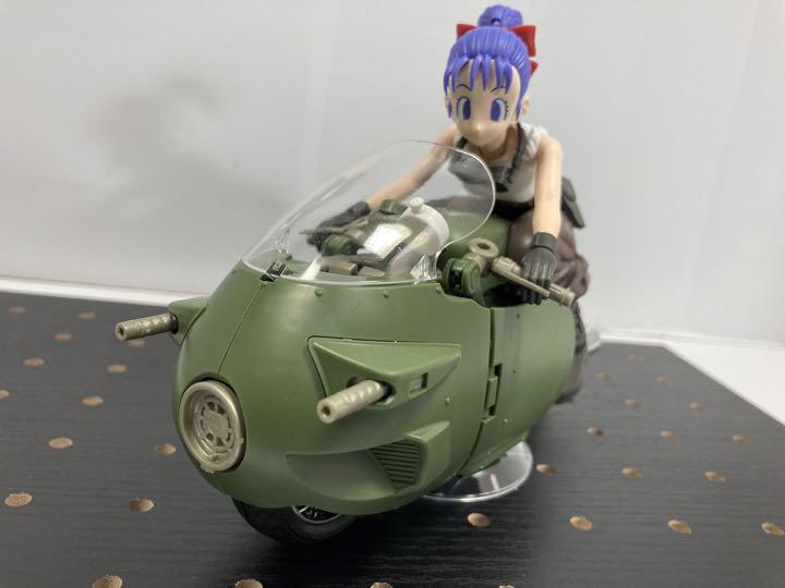 ブルマの可変式No.19バイク　差し替えボディパーツセット　組立済み　ジャンク