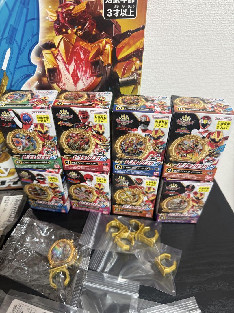 センタイリング現状ほぼコンプリート全36個＆DXテガソードセンタイリングセット