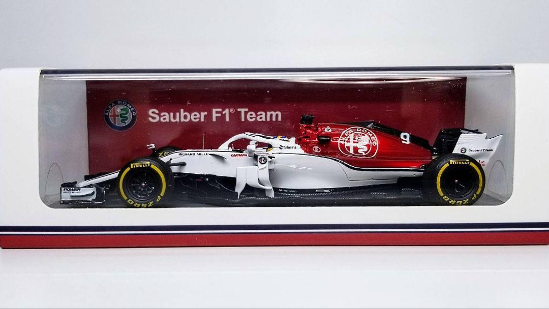 スパーク 1 43 ザウバー C37-フェラーリ F1 GP 2018