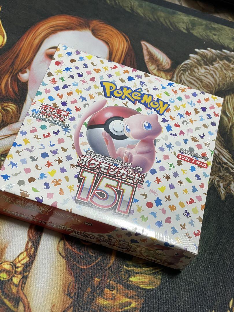 ポケモンカード151 シュリンク付き未開封BOX