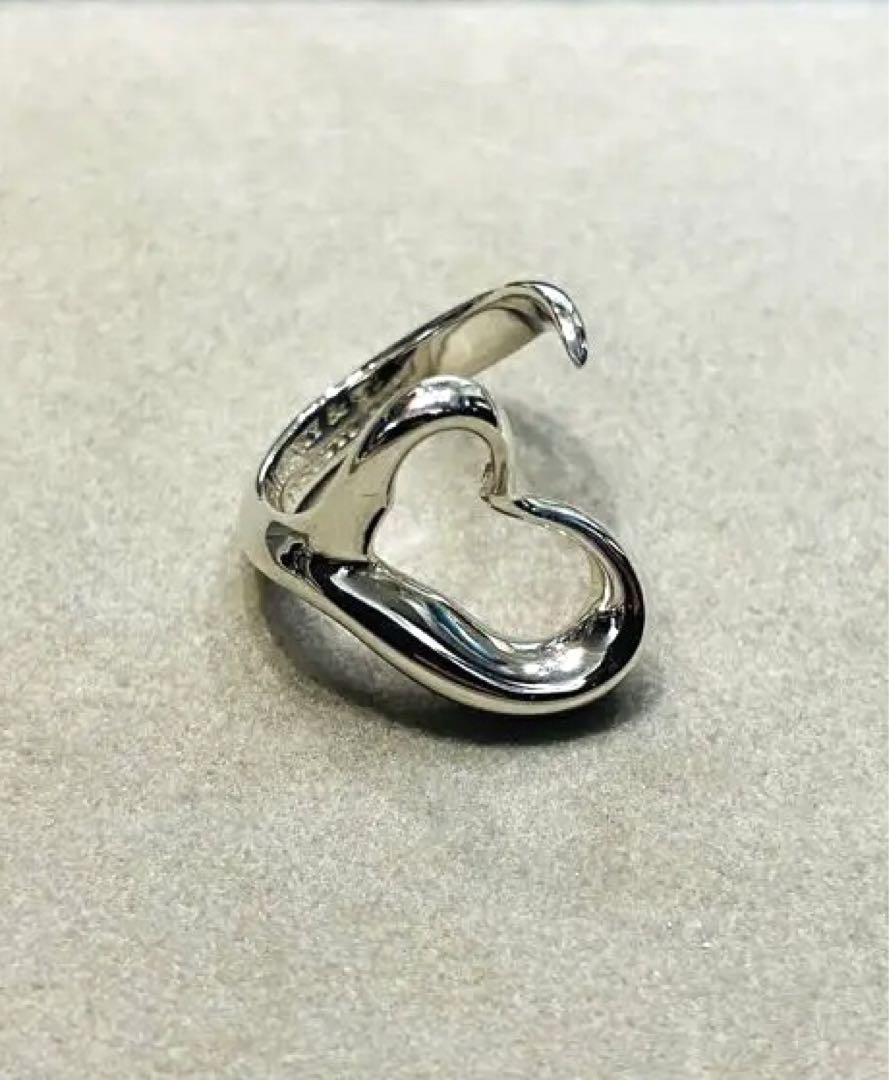 ティファニー TIFFANY エルサペレッティ オープンハートリング #12
