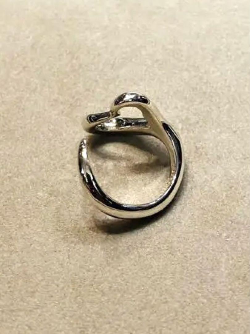 ティファニー TIFFANY エルサペレッティ オープンハートリング #12
