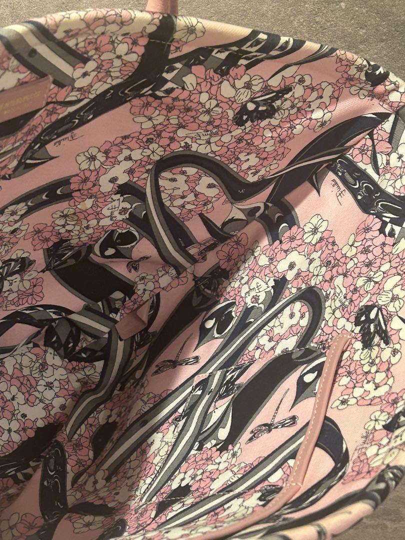美品EMILIO PUCCI エミリオプッチ カゴバック ショルダー