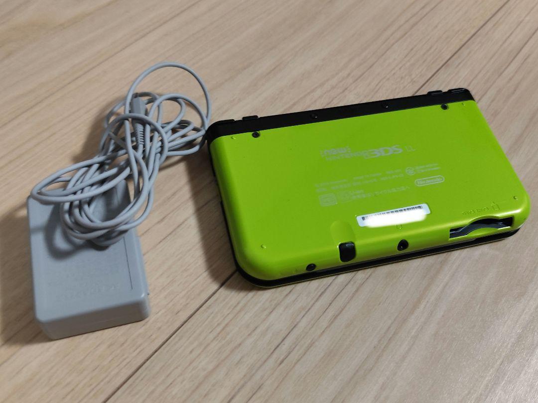 Newニンテンドー3DS LL ライム ブラック本体 画像6