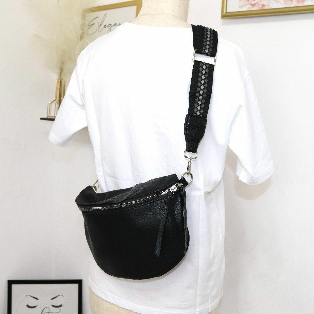 ランキング2025 新品】ショルダーバッグ ユニ ブラック 黒 斜め掛け 旅行 バッグ