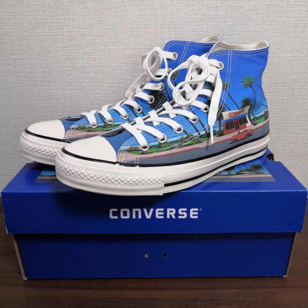 CONVERSE コンバース 永井博 HIROSHI NAGAI HI 27cm