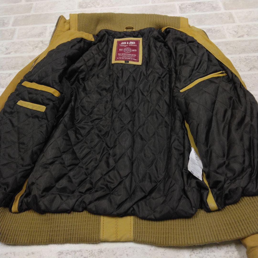 JACK&JONES　ジャックアンドジョーンズ　レザージャケット　Lサイズ