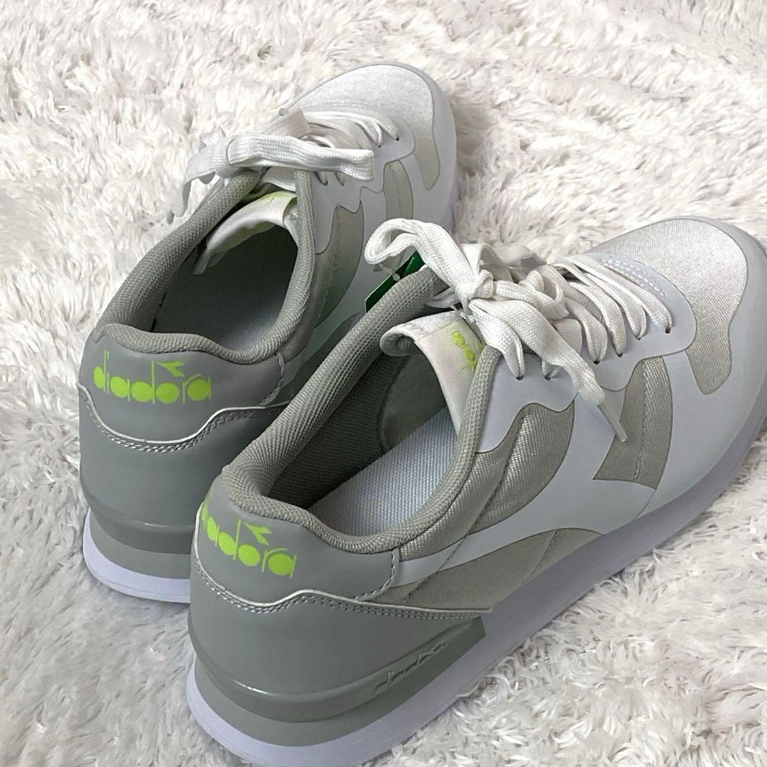 新品未使用 タグ付き diadora ディアドラ ホワイト スニーカー 27cm 新品未使用 タグ付き diadora ディアドラ ホワイト スニーカー 27cm
