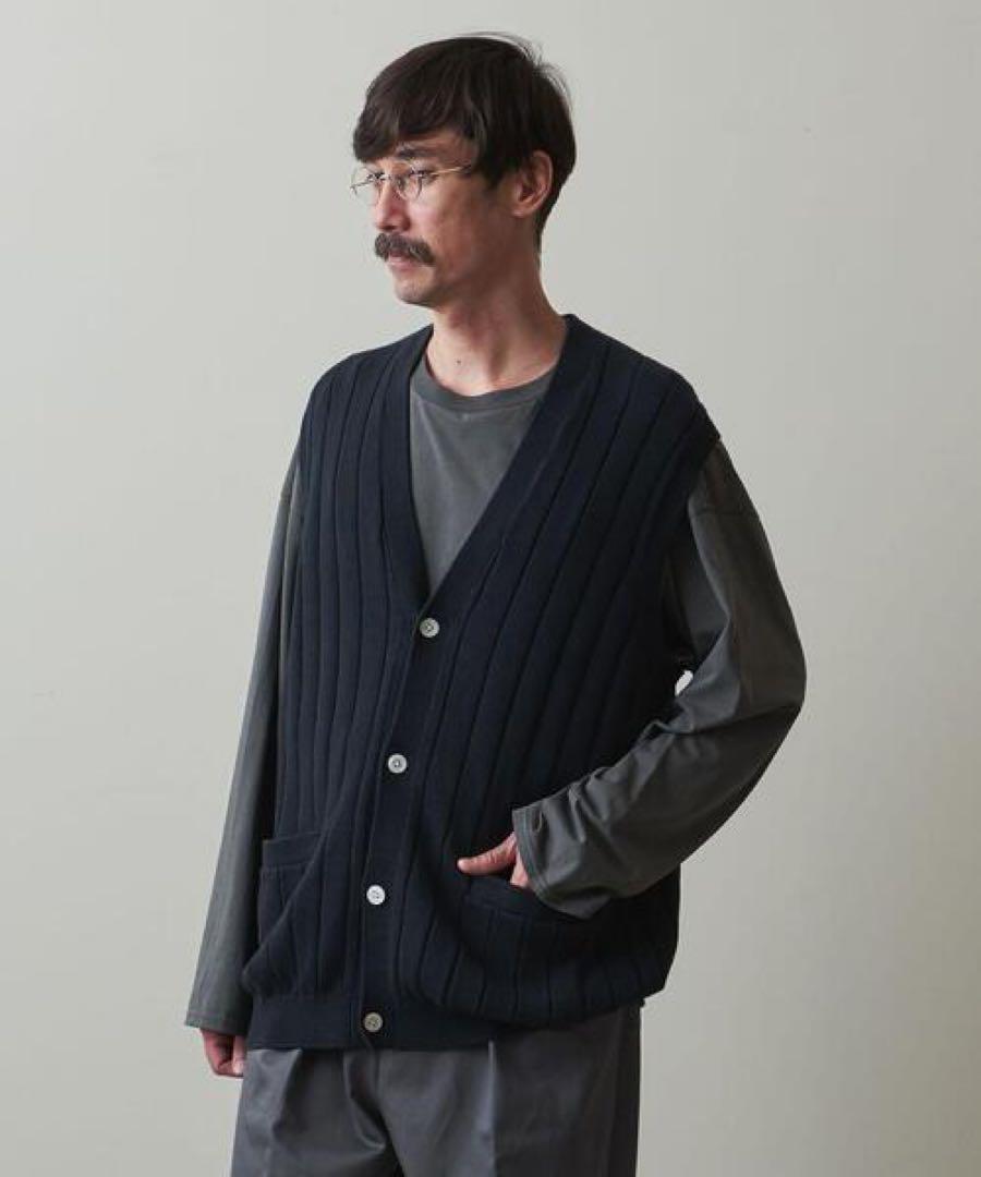 Steven Alan SUP COTTON KNIT VEST LOOSE