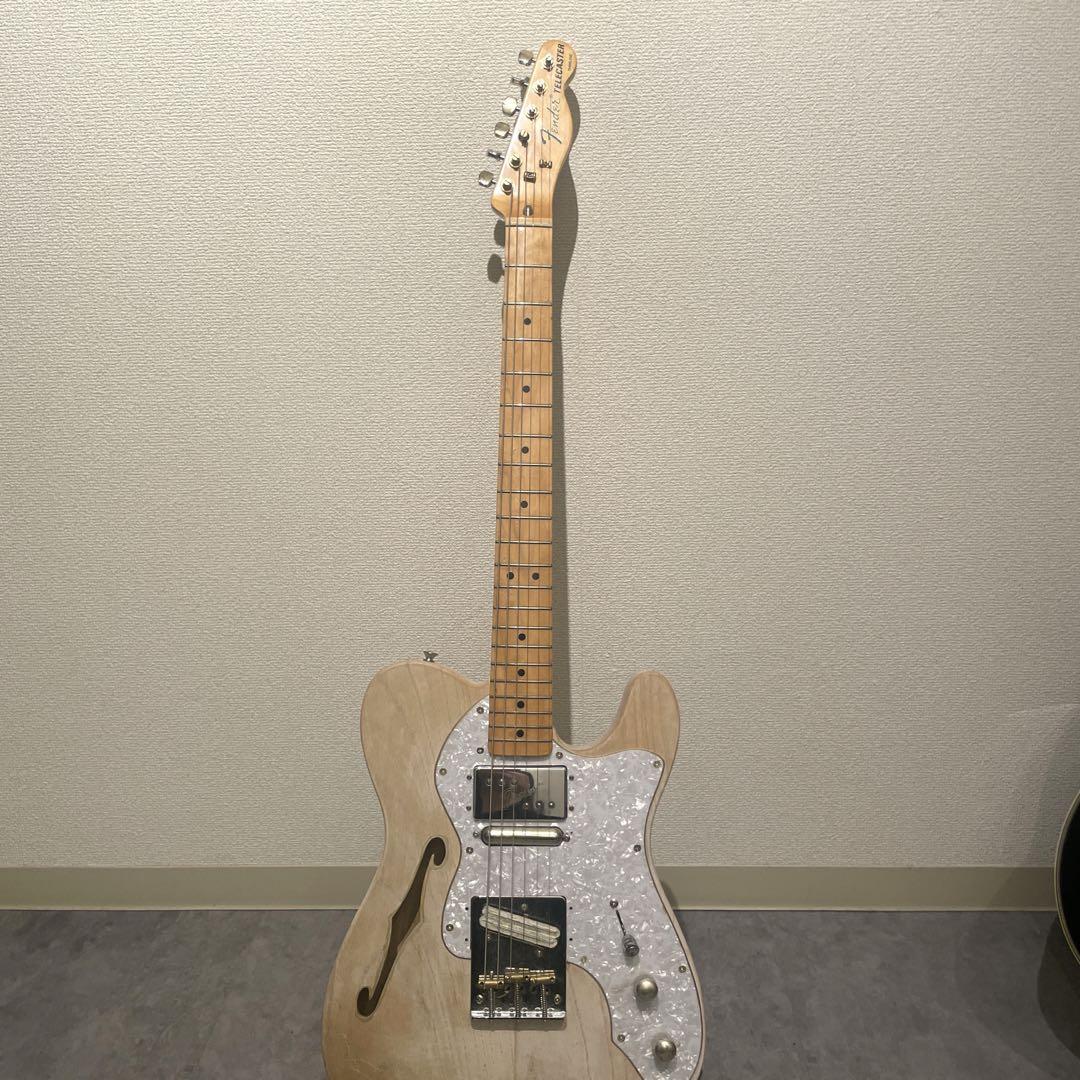 fender フェンダー　テレキャスター　シンライン　エリクサーの弦張ってます