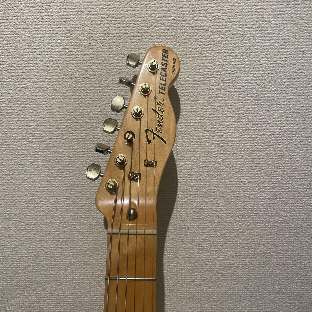 fender フェンダー　テレキャスター　シンライン　エリクサーの弦張ってます