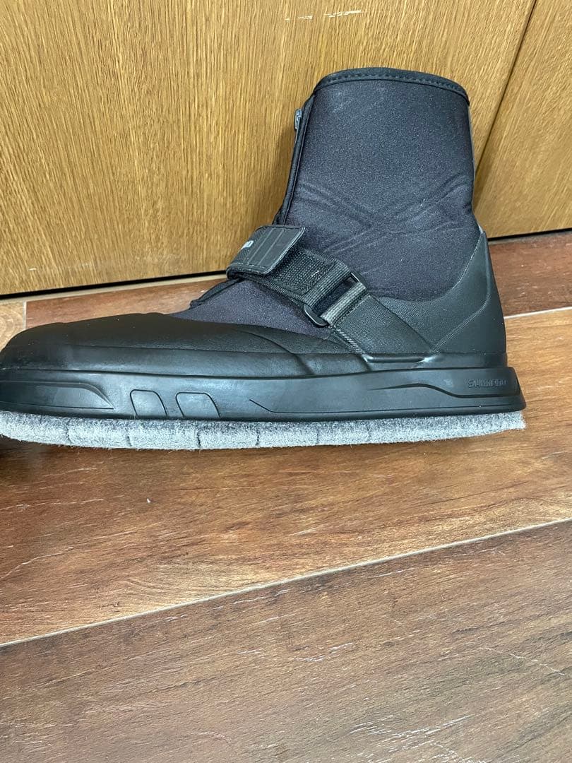 シマノジオロックタビ中丸先ワイドソールレス目立った傷や汚れなし