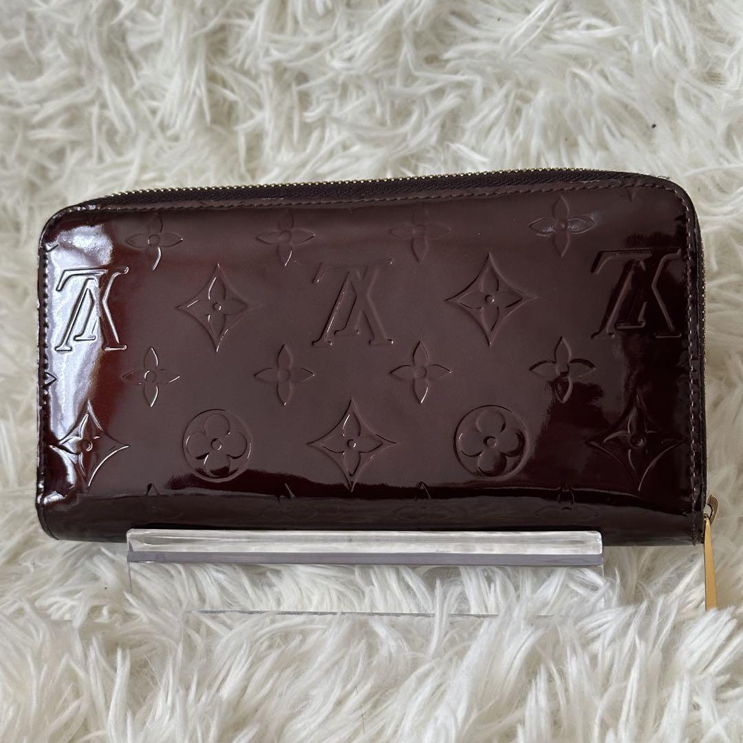 美品　ルイヴィトン 長財布 モノグラム ヴェルニ ジッピーウォレット 箱付き ✨️美品✨️ ルイヴィトン 箱付き ヴェルニ モノグラム