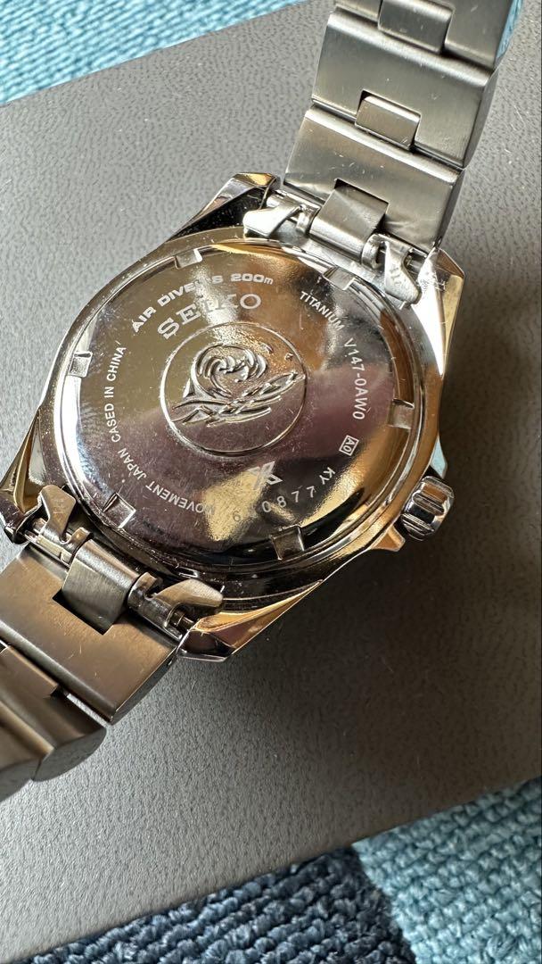 SEIKO SBDN019 V147-0AW0 プロスペックス Titanium