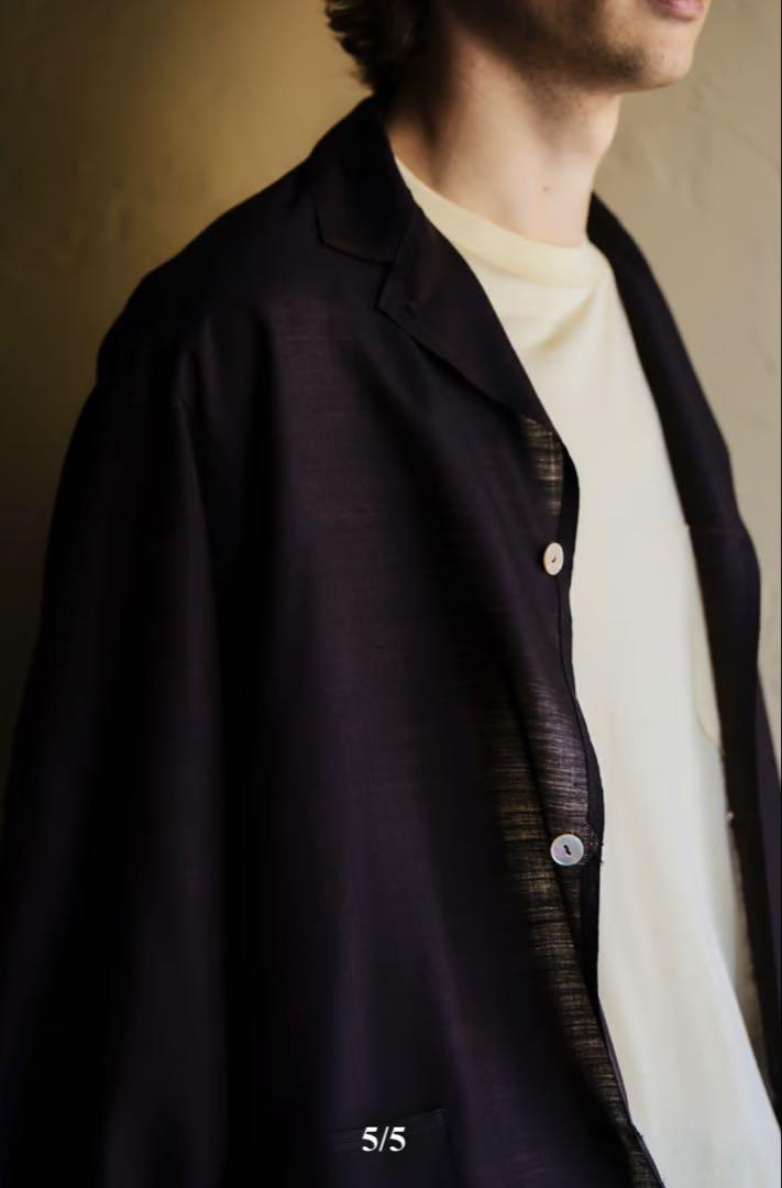 MAATEE&SONS Ex.HWool折って折ってSHIRTS JACKET