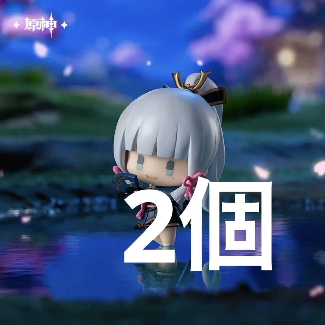 原神　戦場の英姿　フィギュア　稲妻　2個　神里綾華