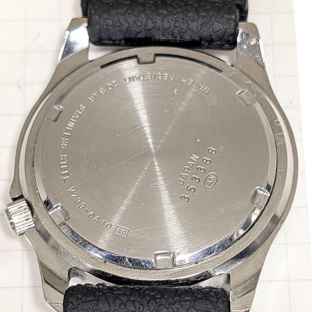 SEIKO ALBA AQUAGEAR メンズ 電池ベルト交換済み可動品C-05
