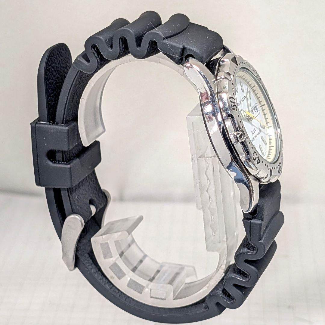 SEIKO ALBA AQUAGEAR メンズ 電池ベルト交換済み可動品C-05