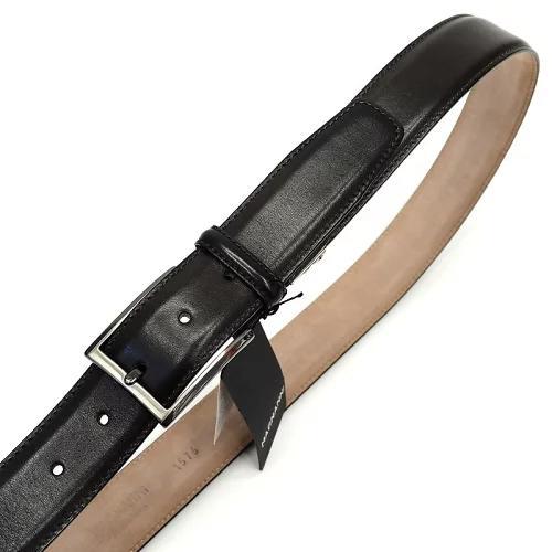 E06742 新品 MAGNANNI レザーベルト 【サイズ：FREE】