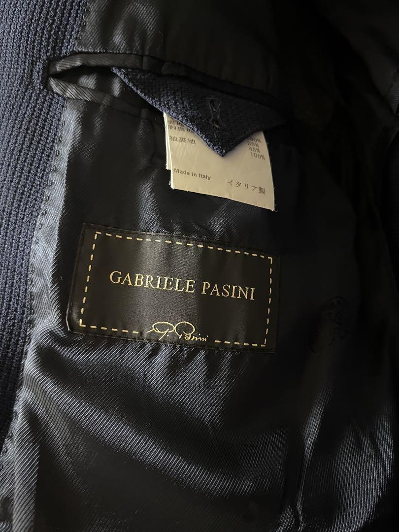 Gabriele Pasini バスケットクロスダブルブレステッドブレザー