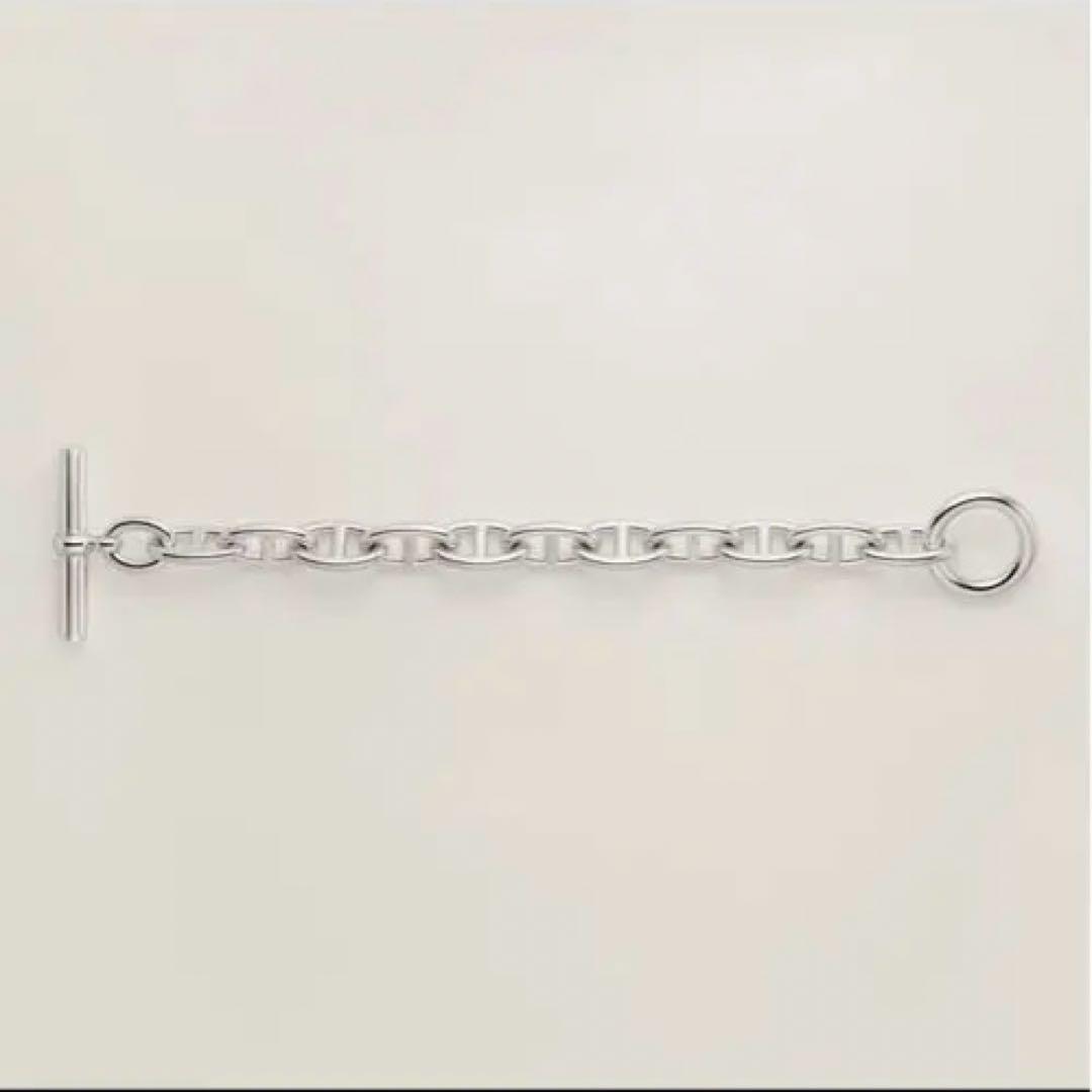 HERMES シェーヌダンクル ブレスレット TGM 11,12コマ
