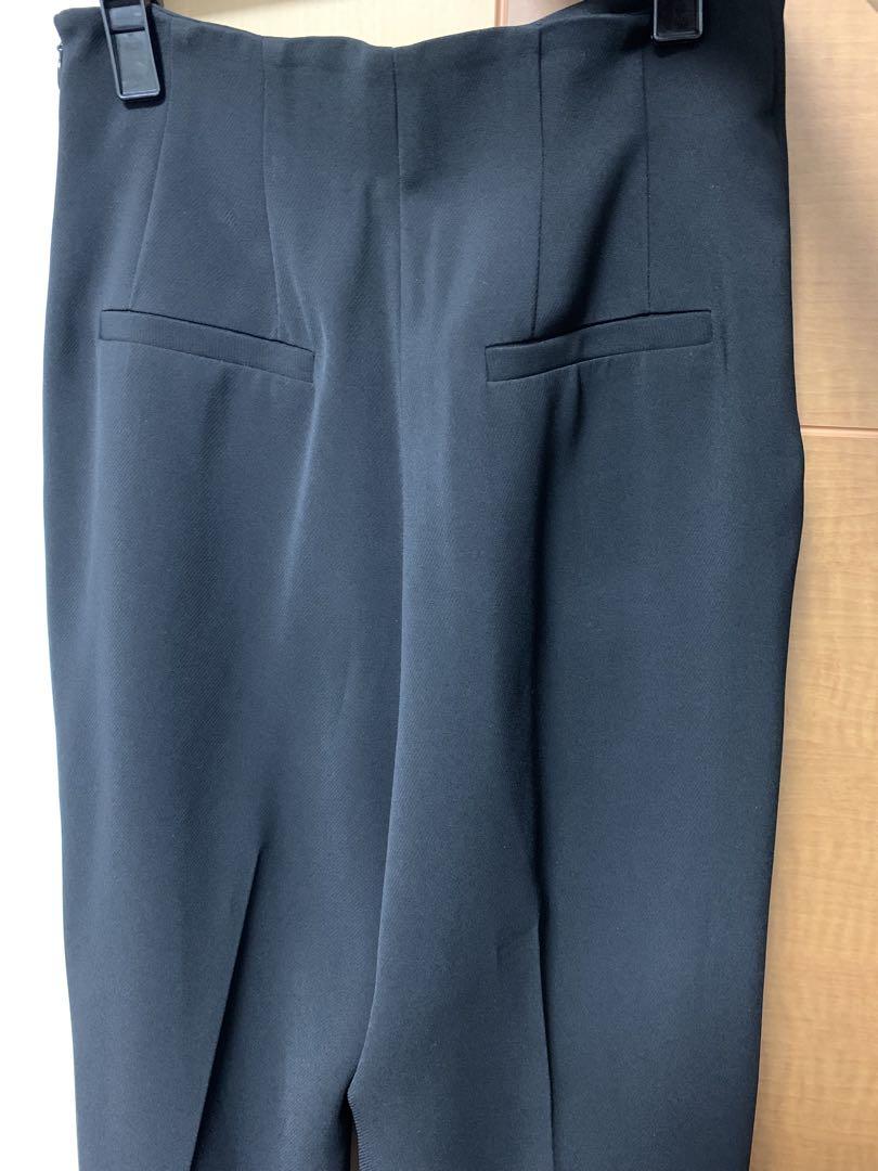 CELFORDパールハイウエストパンツ　36サイズブラック