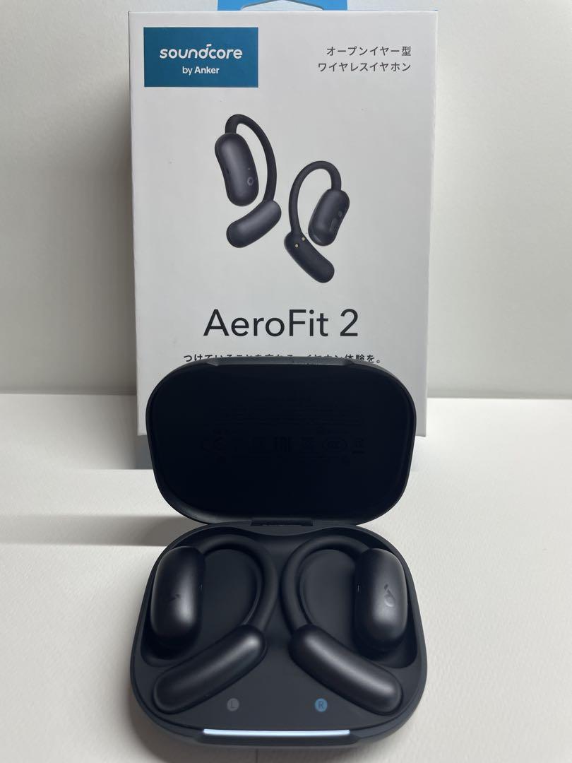 【極美品】Anker Soundcore AeroFit 2 ワイヤレスイヤホン Soundcore（Anker） Anker Soundcore AeroFit 2 (Bluetooth 5.4