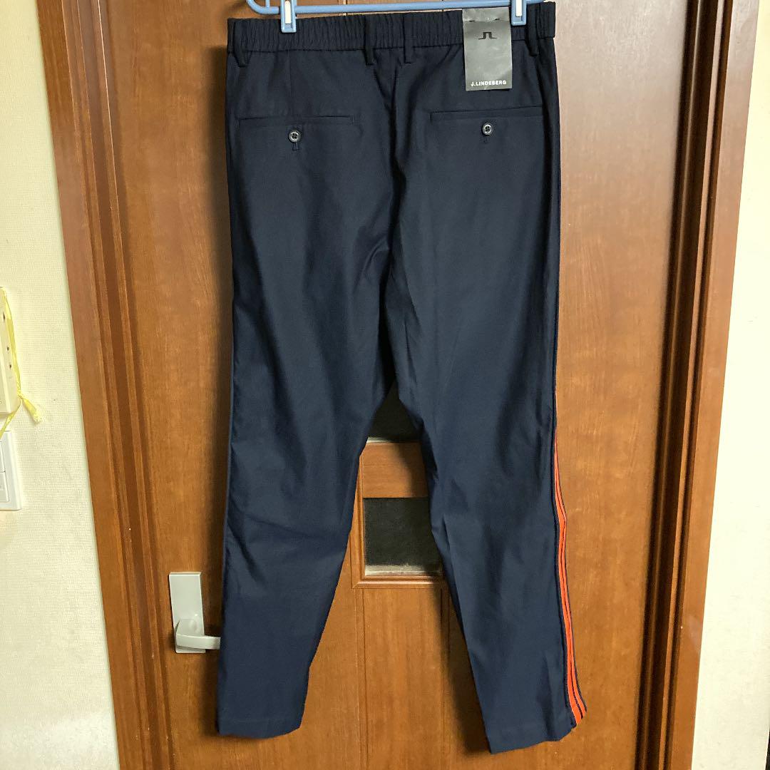 J.LINDEBERG ラインテープパンツ ジェイリンドバーグネイビー