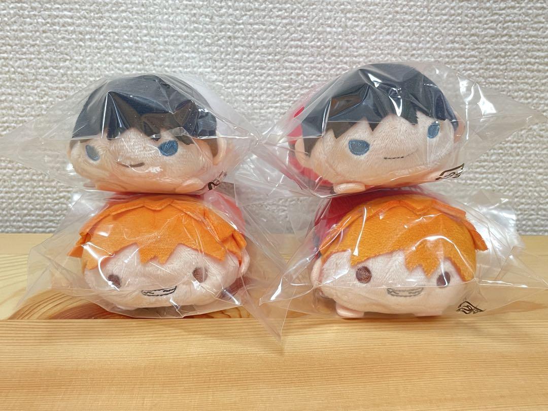 ハイキュー　日向翔陽　影山飛雄　のるキャラ　まとめ売り ハイキュー のるキャラマスコット 日向翔陽 影山飛雄 まとめ売り