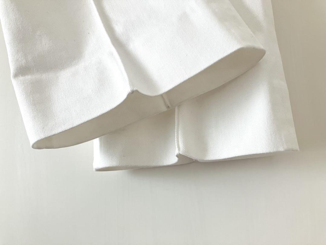 iena la boucle デニムフレアパンツ white (36)