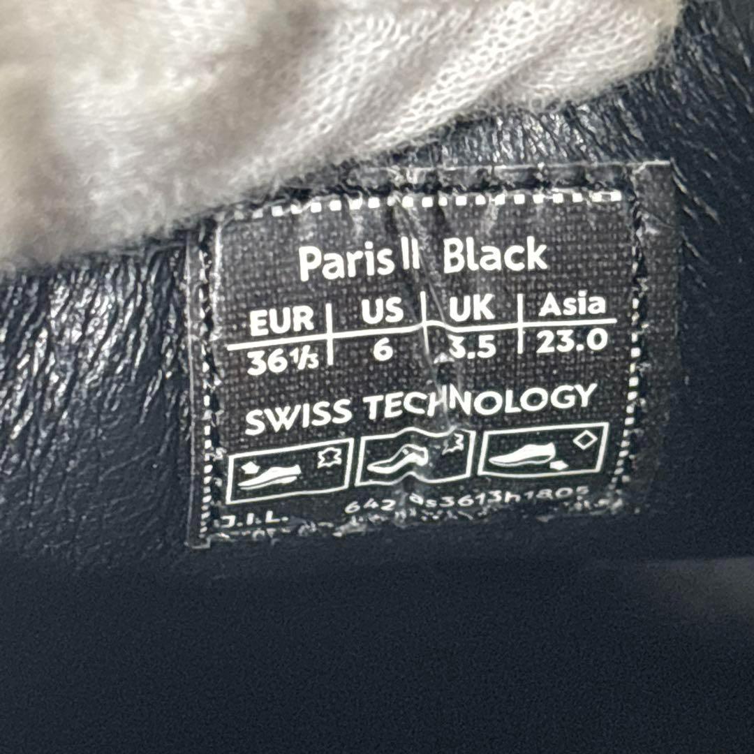 ジョヤ Paris Ⅱ ブラック コンフォート スニーカー 23 Joya ジョヤ Paris Ⅱ ブラック コンフォート スニーカー 23 Joya