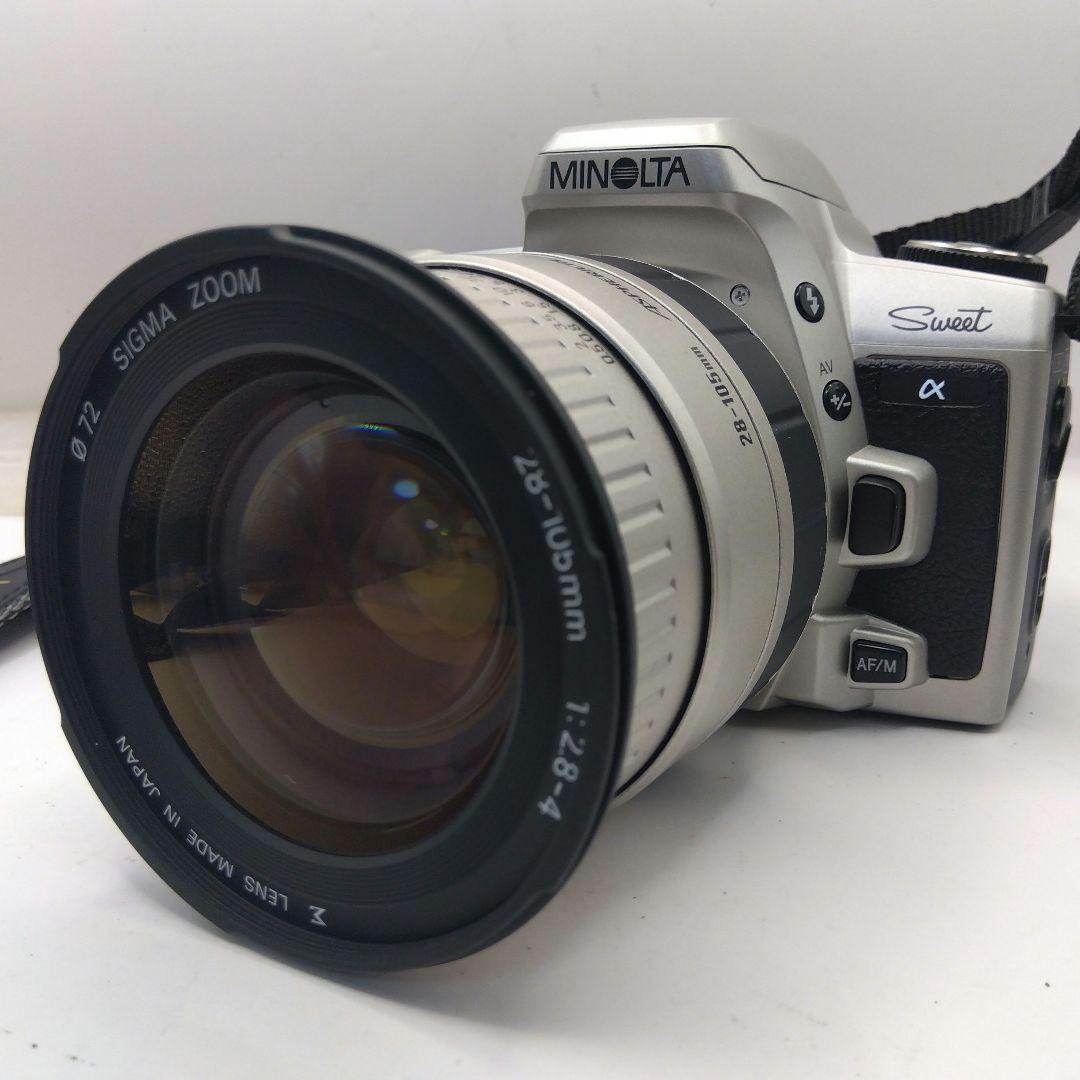 MINOLTA α Sweetフィルム一眼レフカメラ 収納ケース付き