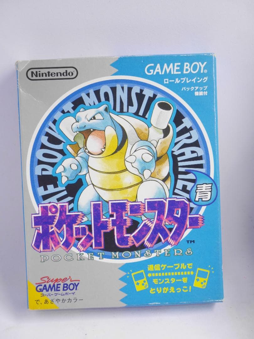 ポケットモンスター青 ゲームボーイ　Gameboy　Pocket Monster
