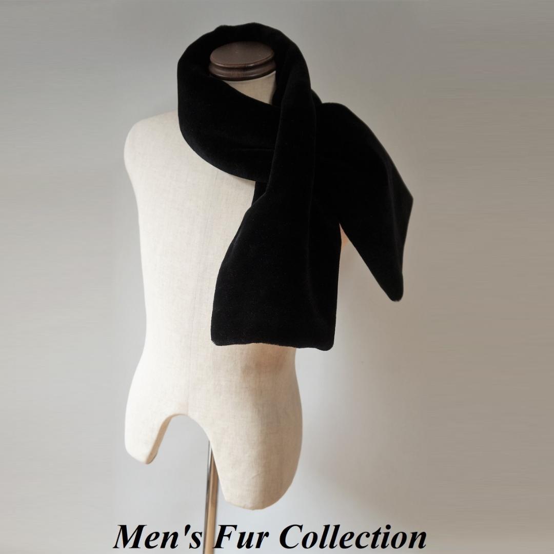 男を格上げする☆ラムムートン×ピッグスキンリバーシブル毛皮ファーマフラー2Way 男を格上げする☆ラムムートン×ピッグスキンリバーシブル毛皮ファーマフラー2Way