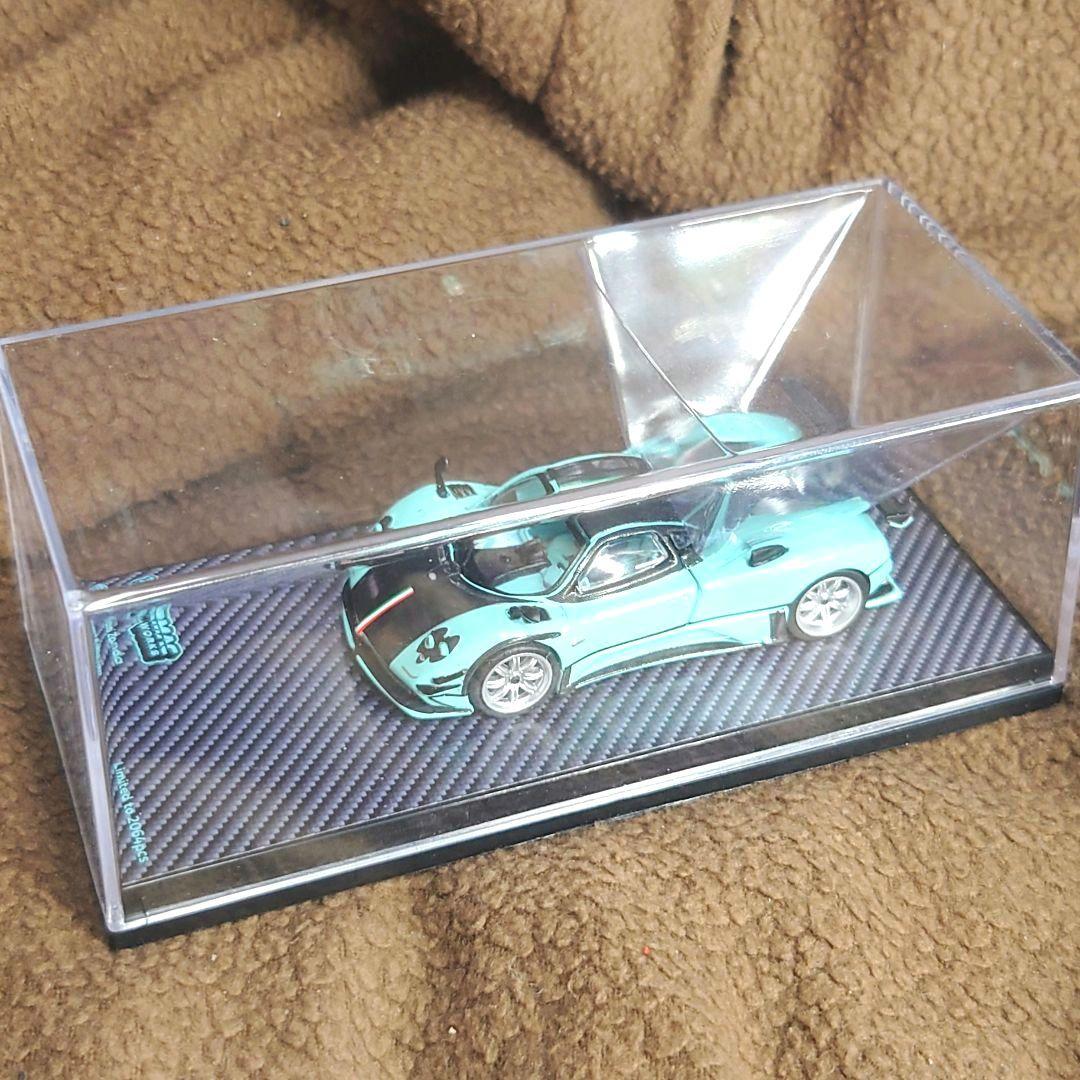 ターマックワークス★美品パガーニ・ゾンダ限定品ミニカーカーボンエディション送料込