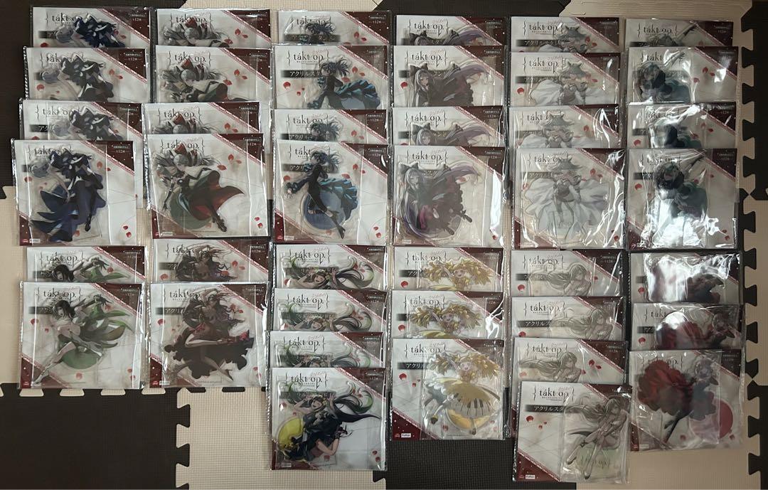 takt op. タクトオーパス 運命は真紅き旋律の街を アクリルスタンドアクリルスタンド