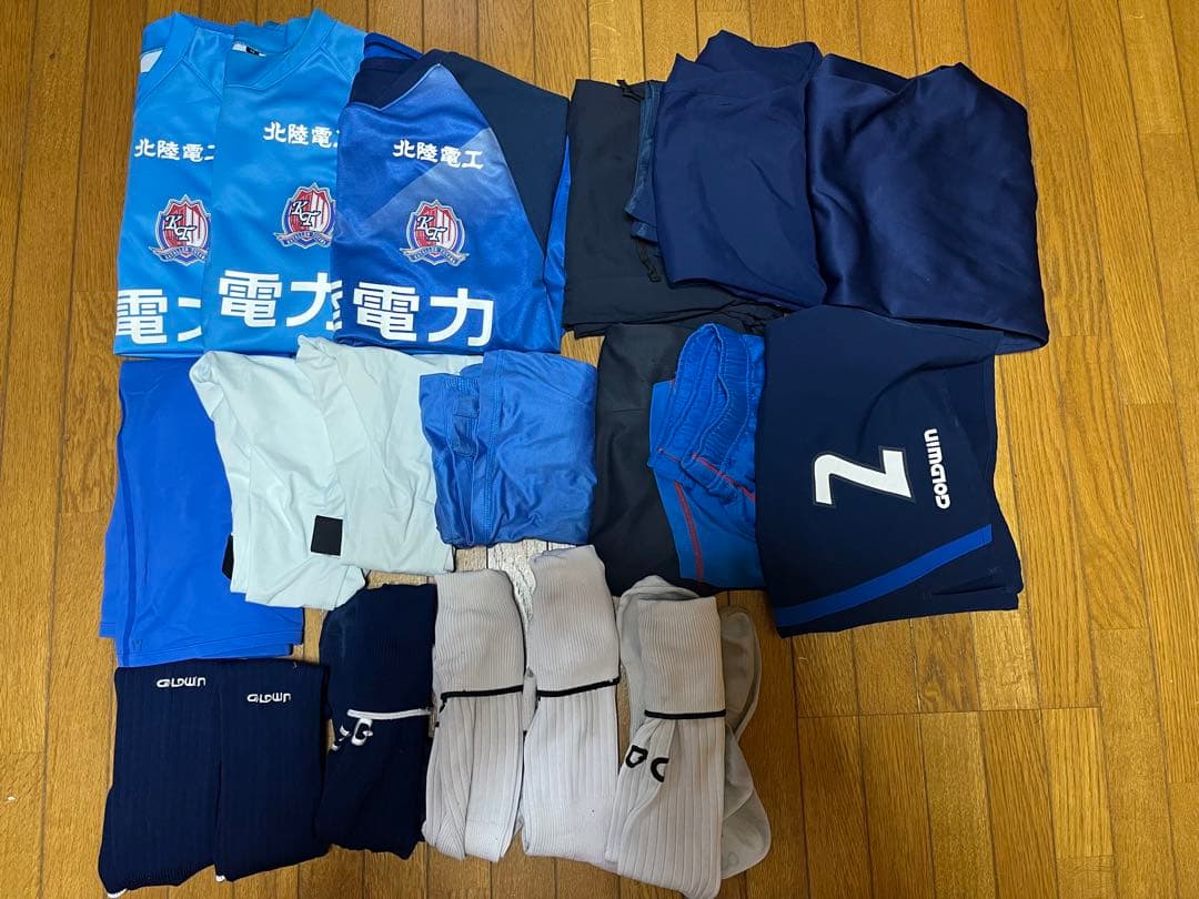 当季大流行 カターレ富山練習着セット 非売品 ウェア