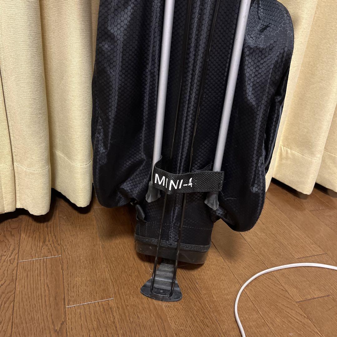 スリムでも14本シューズも入る　ベニントン　ダブルストラップ　黒
