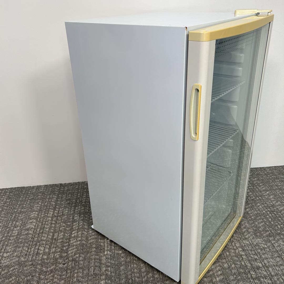 85業務用 冷蔵ショーケース オフィスコンビニ XW-105 左右開き 小型