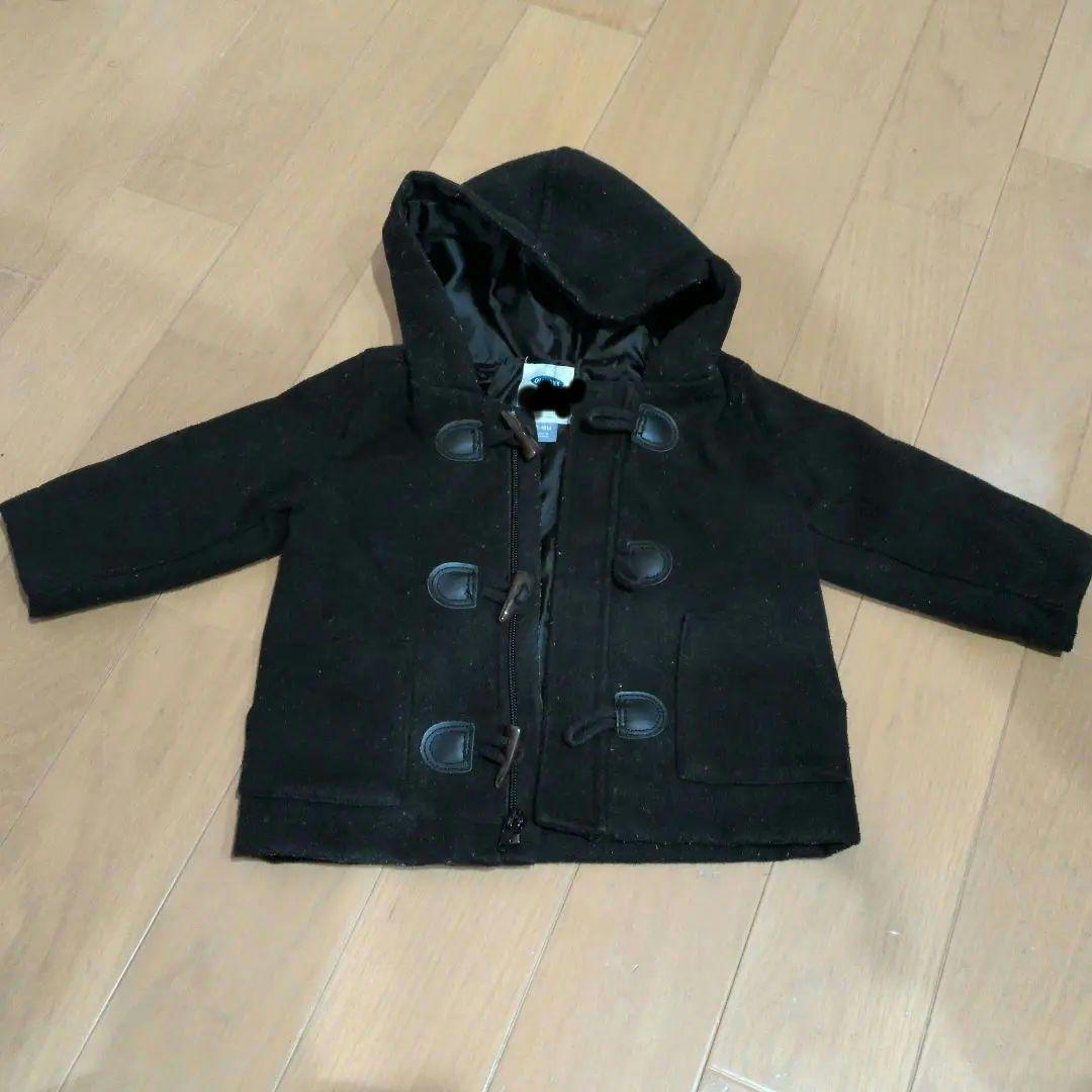 【激レア】miharayasuhiro黒 フード付きダッフルコート カシミア OLD NAVY フード付きダッフルコート 12-18M 黒 - メルカリ