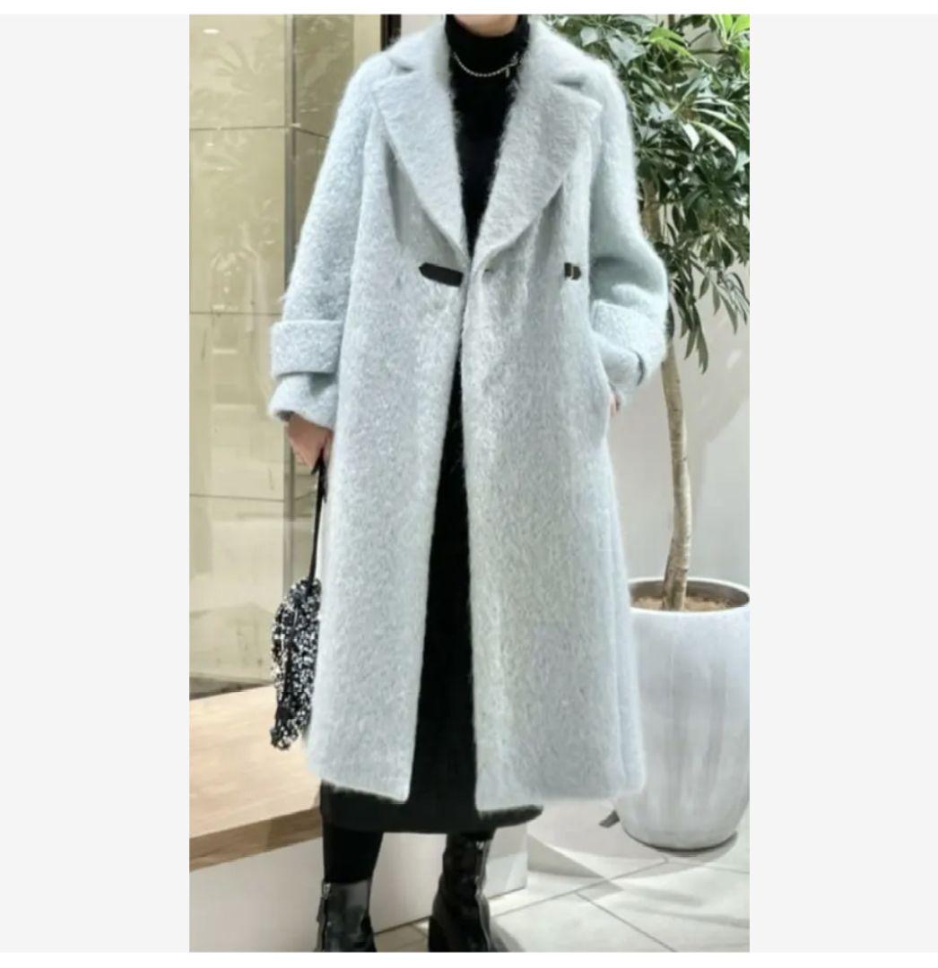LOUNIE SELECTION モヘア コート ルーニィ 定価11万円